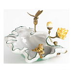 Чаша фигурная с обитателями леса и цветами Eden Garden варинант исполнения - 4 | Loft Concept в Новосибирске