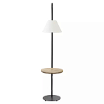 Торшер с полкой для хранения Floor Lamp with Storage Shelf варинант исполнения - 1 | Loft Concept в Новосибирске