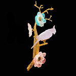 Бра с цветочным декором и птичкой Miscellaneous herbs варинант исполнения - 2 | Loft Concept в Новосибирске