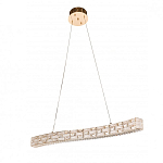 Люстра волнистой формы с текстурной огранкой Reflection of Reality варинант исполнения - 3 | Loft Concept в Новосибирске