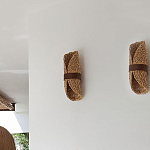 Бра плетеное из ротанга Chainmail варинант исполнения - 4 | Loft Concept в Новосибирске