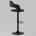 Барный стул черного цвета Strohach варинант исполнения - 2 | Loft Concept в Новосибирске