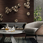 Гипсовая 3D панель с принтографией PM-41 варинант исполнения - 1 | Loft Concept в Новосибирске