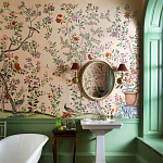 Обои ручная роспись Houghton Edo Blush варинант исполнения - 1 | Loft Concept в Новосибирске