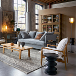 Фигурный приставной столик черного цвета AMORPHOUS варинант исполнения - 6 | Loft Concept в Новосибирске