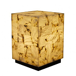 Торшер прямоугольный из натурального камня Calcite Geometry варинант исполнения - 6 | Loft Concept в Новосибирске