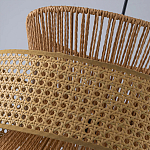 Подвесной светильник с абажуром из натуральных материалов Light Inside the Cell варинант исполнения - 7 | Loft Concept в Новосибирске