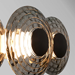 Бра из трех стеклянных фактурных дисков Eyepiece варинант исполнения - 2 | Loft Concept в Новосибирске