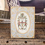 Декоративный постер в раме с рельефным растительным узором арабески New Collection of Arabesques Poster варинант исполнения - 6 | Loft Concept в Новосибирске