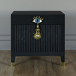 Сундук Eye Elsa Dreams Black варинант исполнения - 4 | Loft Concept в Новосибирске