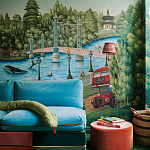 Обои ручная роспись Little London Jubilee Colourway варинант исполнения - 3 | Loft Concept в Новосибирске