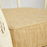 Комплект уличной мебели из ротанга Clara белый варинант исполнения - 8 | Loft Concept в Новосибирске