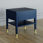 Прикроватная тумбочка с ящиком Elsa Dreams Blue варинант исполнения - 4 | Loft Concept в Новосибирске