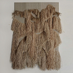 Декор настенный из соломы рафия CANVAS RAFFIA Decor варинант исполнения - 3 | Loft Concept в Новосибирске