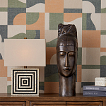 Настольная лампа с квадратным основанием и прямоугольным абажуром Neat Lines варинант исполнения - 5 | Loft Concept в Новосибирске