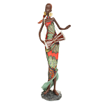 Фигурка негритянка с барабаном Ethno girl варинант исполнения - 1 | Loft Concept в Новосибирске