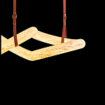 Люстра подвесная с фигурным светодиодным плафоном Calcite Figural Light варинант исполнения - 2 | Loft Concept в Новосибирске