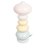 Настольная лампа из стеклянных сфер в пастельных тонах Высота 48 см Pastel Lunaria варинант исполнения - 2 | Loft Concept в Новосибирске