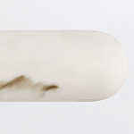 Бра для ванных комнат вертикальное с вытянутым плафоном из алебастра Hinkley варинант исполнения - 5 | Loft Concept в Новосибирске