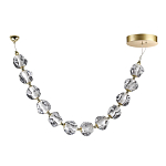 Подвесной светильник из прозрачных шаров Bubbles Bocci варинант исполнения - 5 | Loft Concept в Новосибирске