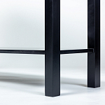 Черная консоль с выдвижными ящиками Monica варинант исполнения - 4 | Loft Concept в Новосибирске