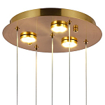 Потолочный светильник с пятью цветными плафонами Soar Colorful Lamp варинант исполнения - 2 | Loft Concept в Новосибирске