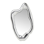 Зеркало в серебряной раме Liquid Iron варинант исполнения - 1 | Loft Concept в Новосибирске