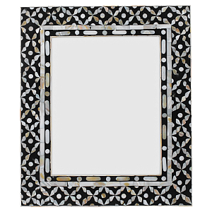 Рама для фото Bone Inlay Pearl Black L