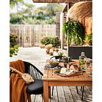 Кресло на ножках из массива акации Houle Chair варинант исполнения - 8 | Loft Concept в Новосибирске