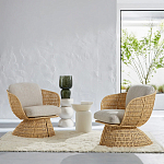 Приставной столик белого цвета Bead варинант исполнения - 4 | Loft Concept в Новосибирске