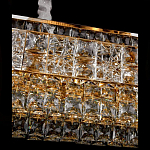 Люстра овальной формы хрустальная в неоклассическом стиле Majesty варинант исполнения - 3 | Loft Concept в Новосибирске