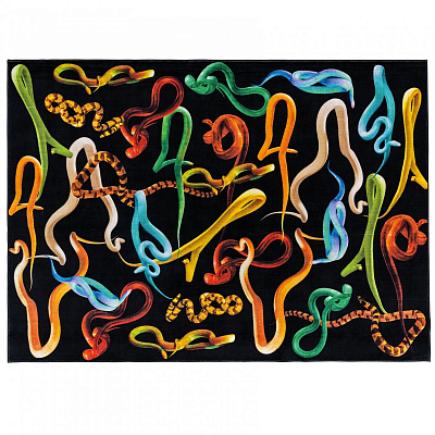 Ковер Seletti Rectangular Rug Snakes