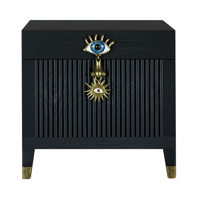 Сундук Eye Elsa Dreams Black Черный Золотой Сундук Eye Elsa Dreams Black Черный Золотой в Новосибирске | Loft Concept