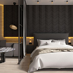 Гипсовая 3D панель с принтографией PE-08 варинант исполнения - 1 | Loft Concept в Новосибирске