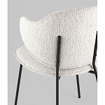 Стул Bellamy букле светло-серый варинант исполнения - 3 | Loft Concept в Новосибирске