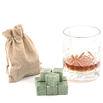 Камни для охлаждения виски из натурального камня жадеит Natural Stone Cube варинант исполнения - 5 | Loft Concept в Новосибирске