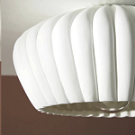 Потолочный светильник керамический Ceramic Embossed Lamp варинант исполнения - 3 | Loft Concept в Новосибирске