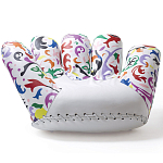 Дизайнерское кресло в форме руки Poltronova Joe Bloom Armchair варинант исполнения - 1 | Loft Concept в Новосибирске