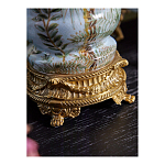 Ваза из фарфора с бронзовыми элементами Tropical Garden варинант исполнения - 9 | Loft Concept в Новосибирске