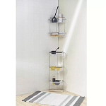 Полка напольная трехъярусная для ванной Bathroom Floor Shelf варинант исполнения - 5 | Loft Concept в Новосибирске