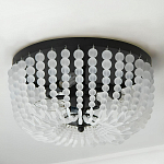 Потолочный светильник круглый с стеклянными бусинами Uniformity варинант исполнения - 3 | Loft Concept в Новосибирске