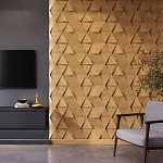 Гипсовая 3D панель с принтографией PM-49 варинант исполнения - 1 | Loft Concept в Новосибирске