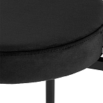 Табурет с мягким круглым сиденьем RIO Black варинант исполнения - 3 | Loft Concept в Новосибирске