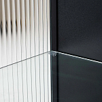 Сервант четырехдверный с рифленым стеклом The Keeper варинант исполнения - 4 | Loft Concept в Новосибирске