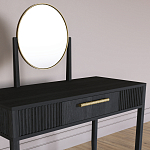 Туалетный Стол с зеркалом Primo Черный дуб варинант исполнения - 3 | Loft Concept в Новосибирске