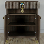 Комод Elsa Dreams Walnut Двухстворчатый  варинант исполнения - 5 | Loft Concept в Новосибирске