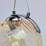 Подвесной светильник со стеклянном плафоном в форме бокала Kaleido варинант исполнения - 9 | Loft Concept в Новосибирске