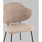 Стул Bellamy букле кофейный варинант исполнения - 2 | Loft Concept в Новосибирске