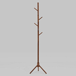 Напольная вешалка из массива бука Branches Hangers Dark варинант исполнения - 2 | Loft Concept в Новосибирске