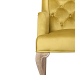 Кресло Mason Classical Armchair gold velour варинант исполнения - 4 | Loft Concept в Новосибирске
